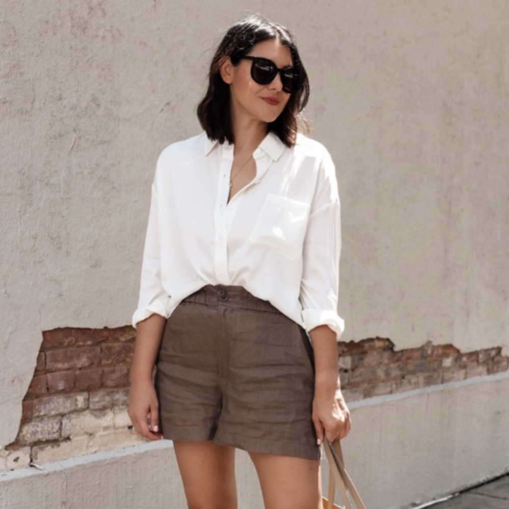 And other stories relaxed linen shorts
